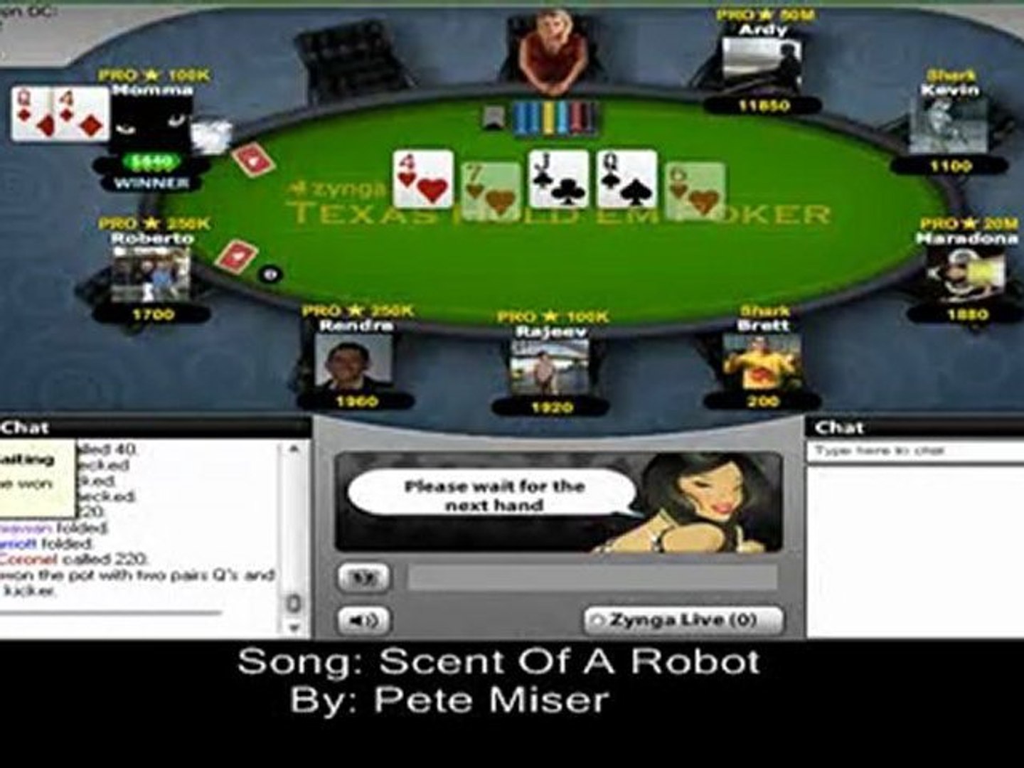 Zynga Poker Bot (working version)20.000 downloads - video Dailymotion