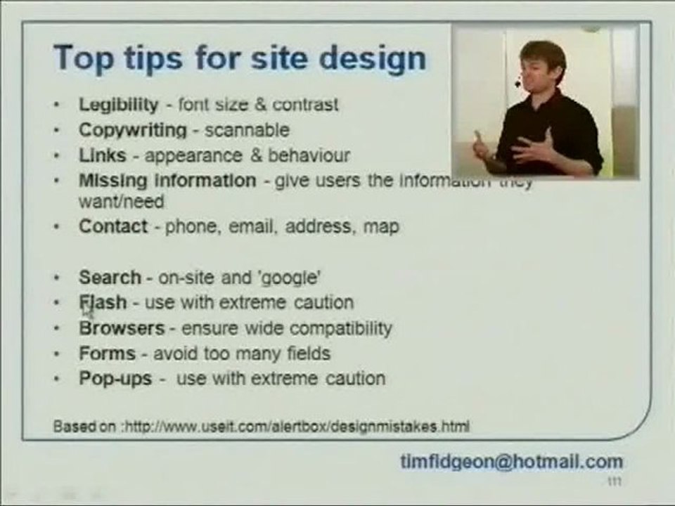 Website Usability: Top tips for site design