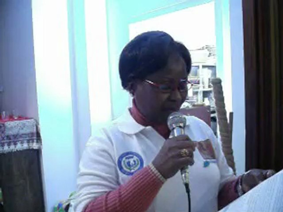 Mme.Annie MATUNDU-MBAMBI SOIREE SOLIDARITY A BRUXELLES