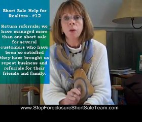 Short Sale Help for Realtors #3