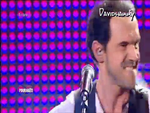 Gérald de Palmas J'en rêve encore concert d'aide d' HaÏti