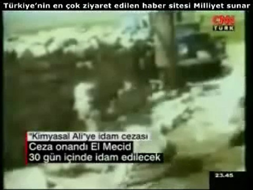 Kimyasal Aliye idam cezası - Kerkük Feneri | Haberler |