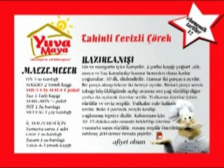 Tahinli Cevizli Çörek