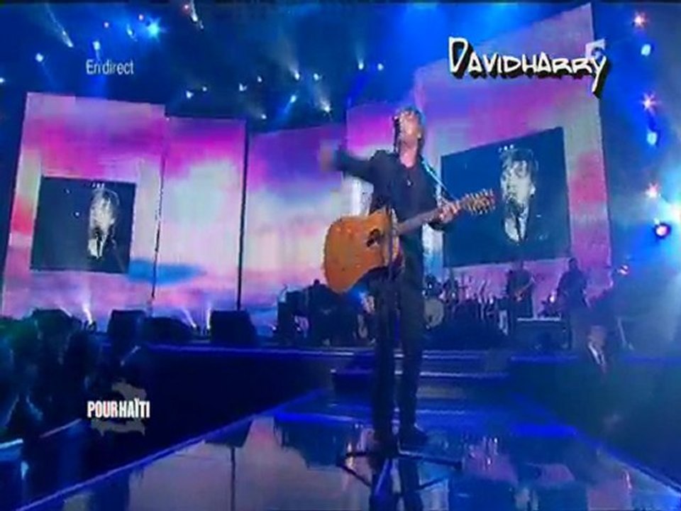 Jean Louis Aubert Le jour se lève encore ( live pour Haiti )