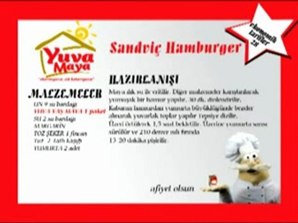 Sandvic Hamburger