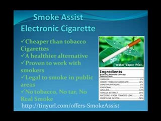 Smoke Assist Electronic Cigarettes