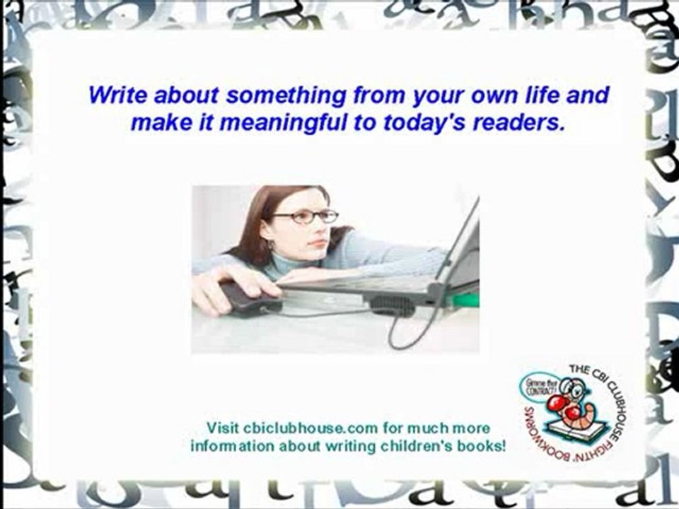 Children's Books: What Should I Write About?