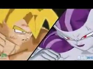 dragon ball freeza VS goku "burst limit "