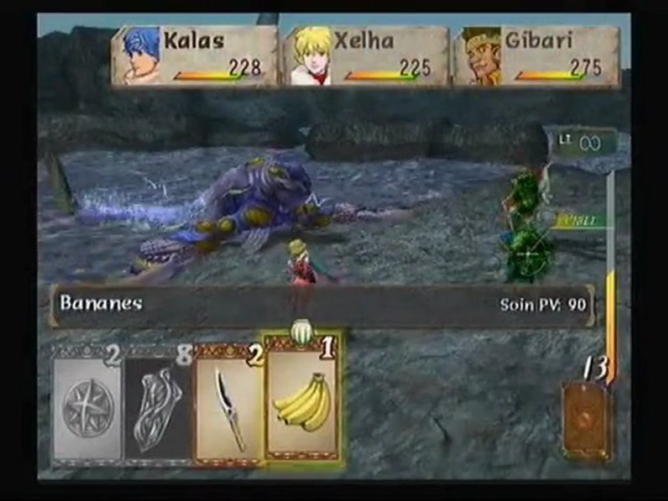 Baten Kaitos walkthrough 14) Le poisson foudre