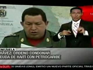 Chávez ordenó condonar deuda de Haití con Petrocaribe