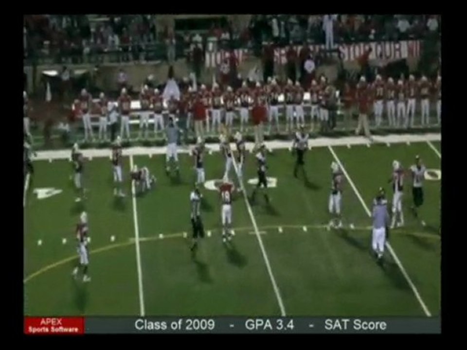 Todd Dicken 2009 Football Highlights