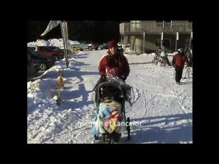 1ere ski et patin marine et léo