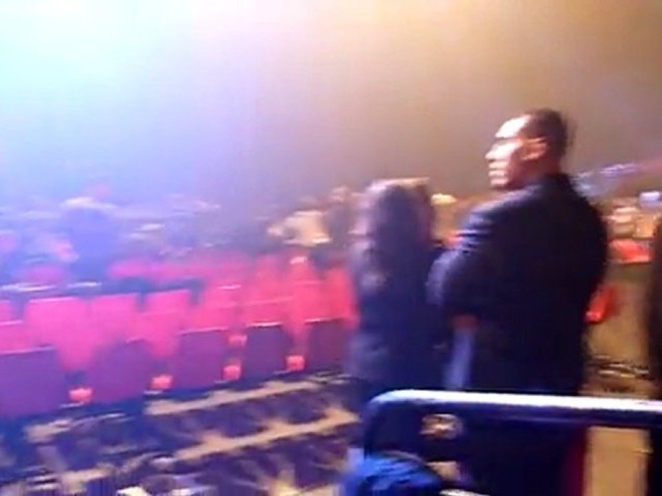 Avant le début du show