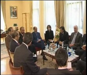 Entretien Prés Corcas av Prés du Parlement régional Sicile