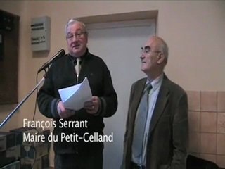 LES VOEUX DU MAIRE DU PETIT CELLAND