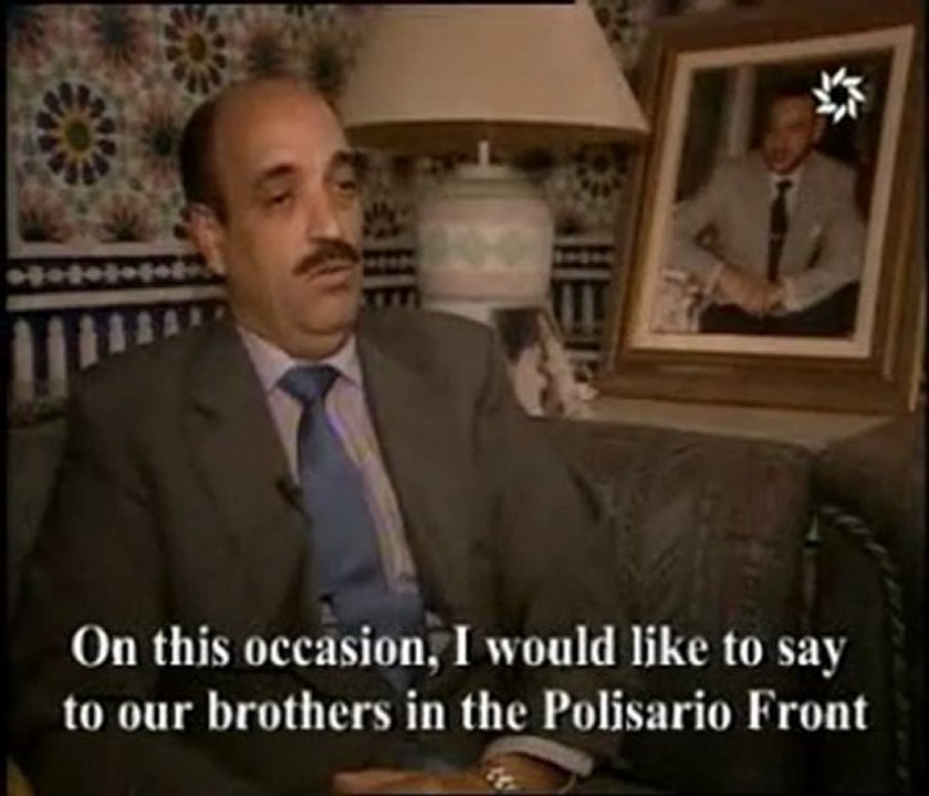 Ould Rachid - UN report confirmed burial of Baker Plan