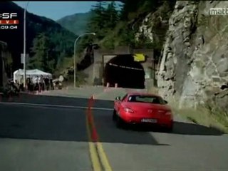 Michael Schumacher Mercedes Benz SLS AMG Advert