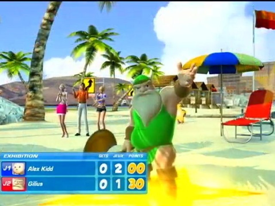 Game Evening : SEGA Superstars Tennis (Xbox 360)