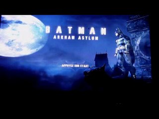 Test Batman Arkham Asylum By Alie[N] (1ere partie)