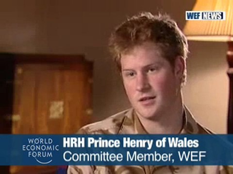 Davos Annual Meeting 2010 - Prince Harry