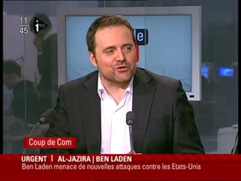 Bastien Millot (Bygmalion) dans Coup de com le 24 janvier 2010