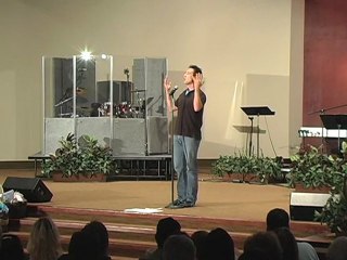 Joel Osteen, telling a joke