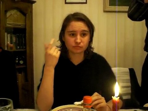 Première huître - Noël 2009