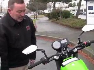 Brammo Enertia Electric Motorcycle Test Ride - Tim Reha 2010