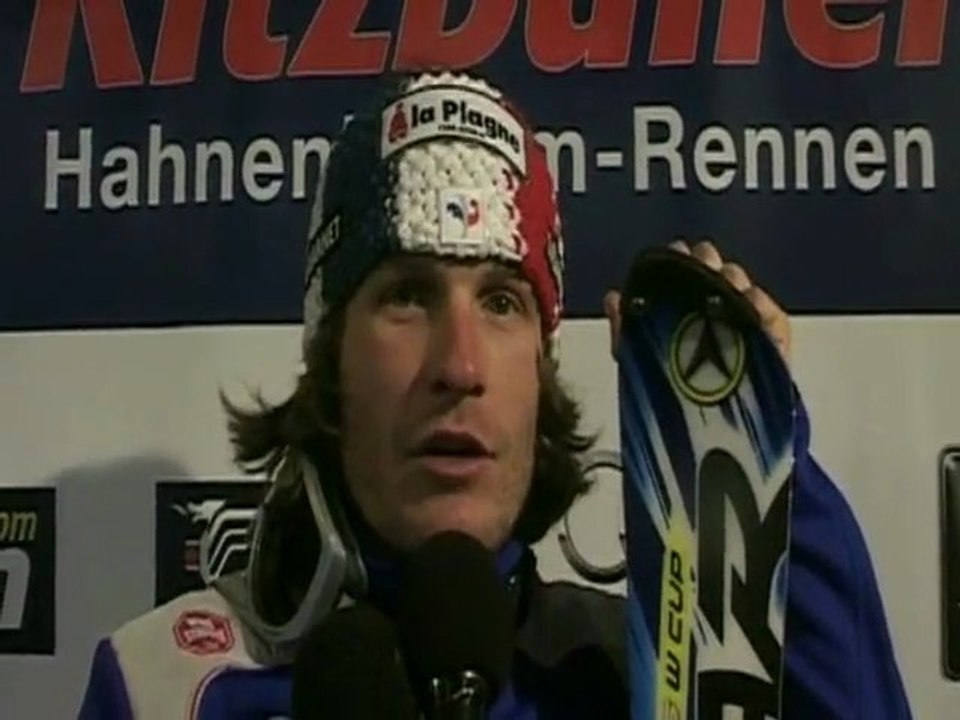 Descente de Kitzbühel: Julien Lizeroux réagit (Ski)