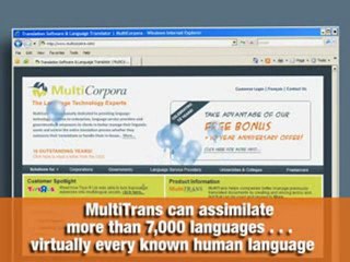 Multi Language Translation Software Experts - Trust MultiCo