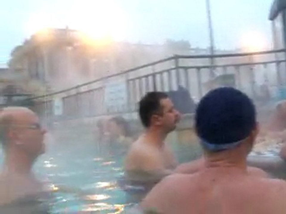 Dernier jour de vacances... bains budapest szechenyi