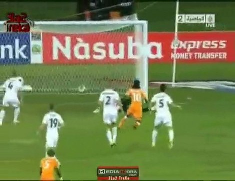 Après le match Algérie Côte D'ivoire joie de حفيظ دراجي