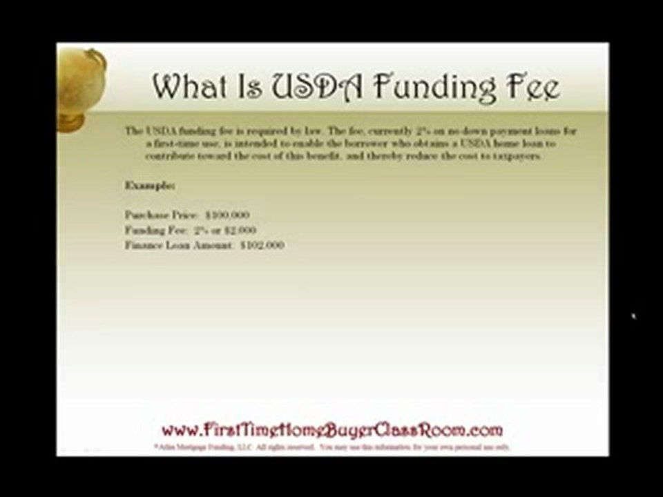 Using a USDA Loan? Know the Funding Fee!