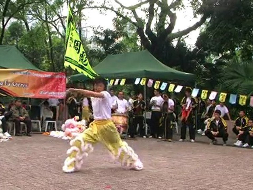 Human Mobile Stage 49L, Lion Dance Kung Fu at Kung Fu Corner