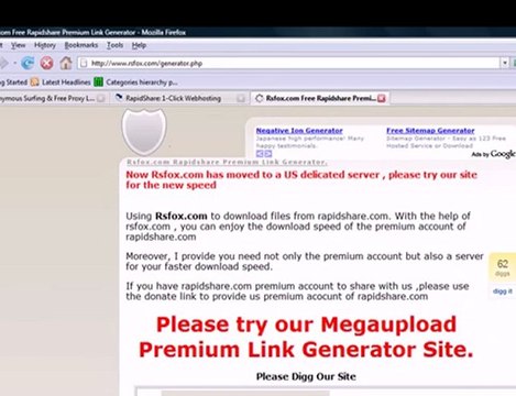 Rapidshare Bypassing Premium Account(P1)