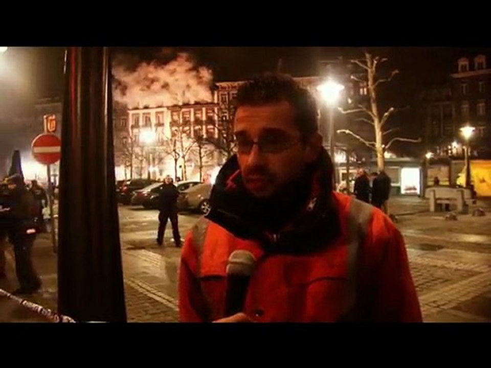 EXPLOSION GAZ à LIEGE LE 27 01 10