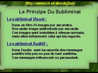 Subliminal visuel, subliminal auditif