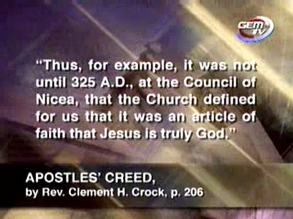 {1/4}  Maling Paniniwala at Katuruan na Si Cristo Ay Dios II