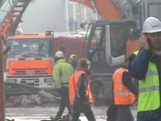 Exposion d'un immeuble dans le centre de Liège