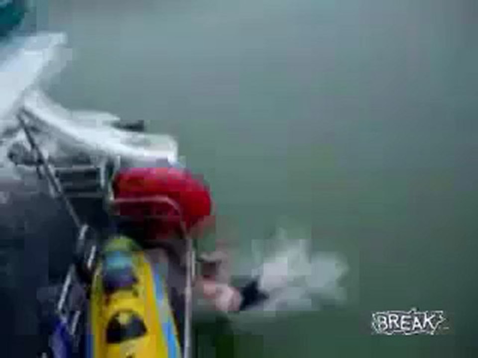 Vidéo stupide  Le grand plongeon