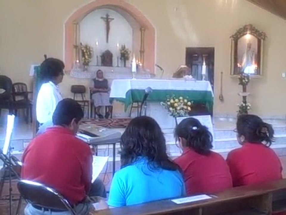 Mass at Capella Arcángel Michael, Quito 3