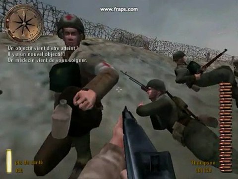 videotest medal of honor debarquement allié
