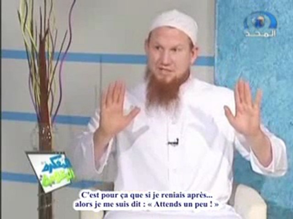 convertiTémoignage d'un allemand  devenu prêcheur de l'isla