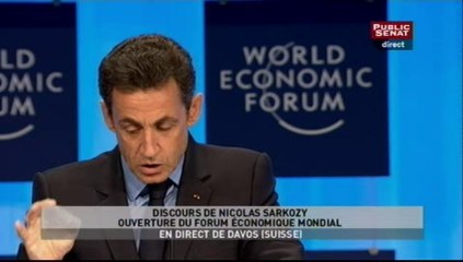 Nicolas Sarkozy : « Nous sauverons le capitalisme en le mora