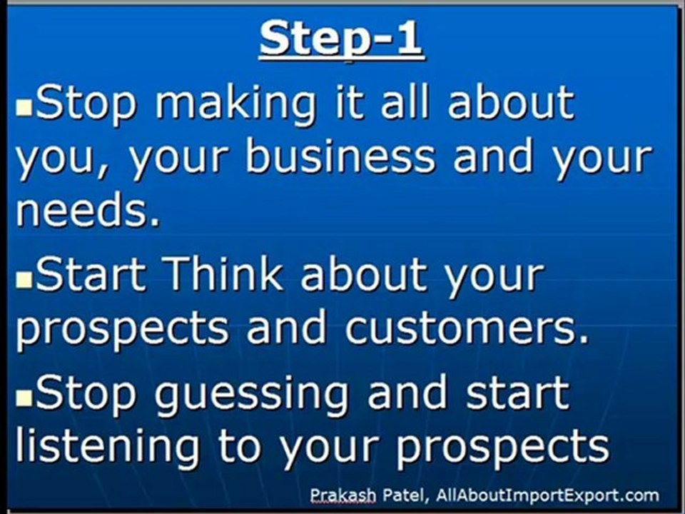 Steps on How To Build Trust of your Prospect