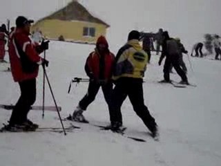 Chepelare-Todor-first ski lesson