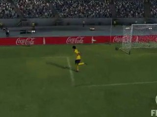 Juventus Turin vs FC Barcelone - But de Messi (FIFA 10)