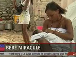 Haïti: Vivant après 12 jours et Élisabeth le bébé miraculé