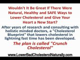 Lower Bad Cholesterol Naturally-Lower Bad Cholesterol Now!