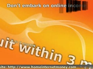 Online Income Opportunity.... Pitfalls To Avoid
